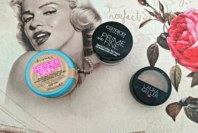 empties foundation and primer