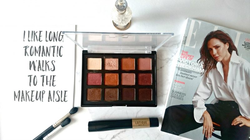 Lotique makeup eyeshadow palette and volume mascara