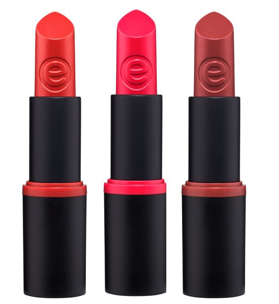 Essence fall winter 2017 Ultra Last Instant Color Lipsticks