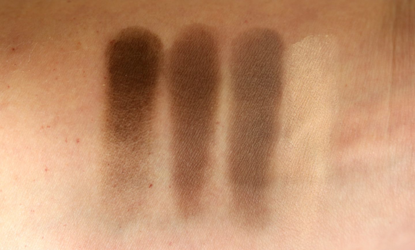 Max Factor Brow Contouring kit swatches