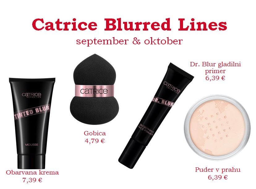 Essence in Catrice jesen 2018 Catrice Blurred Lines